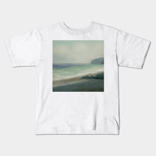 Beach Pastel Painting Kids T-Shirt